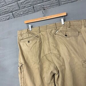 Levis Silver Tab‎ Mens Tan Khaki Cargo Pants Relaxed Straight 12462-0010 W42 L30